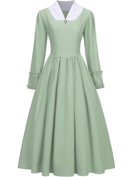 Dresses & Skirts - Modest Prairie Dress for Women | Civil War Costume | Vintage Pioneer Style Dress
